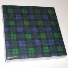 Black Watch tartan paper napkins (Pack of 20)
